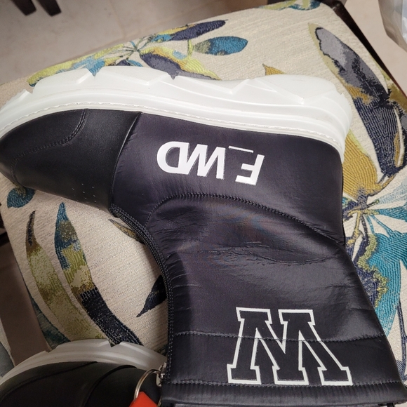 F_WD Black POLYAMIDE Boots - Picture 3 of 10